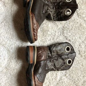 Toddler boy cowboy boots